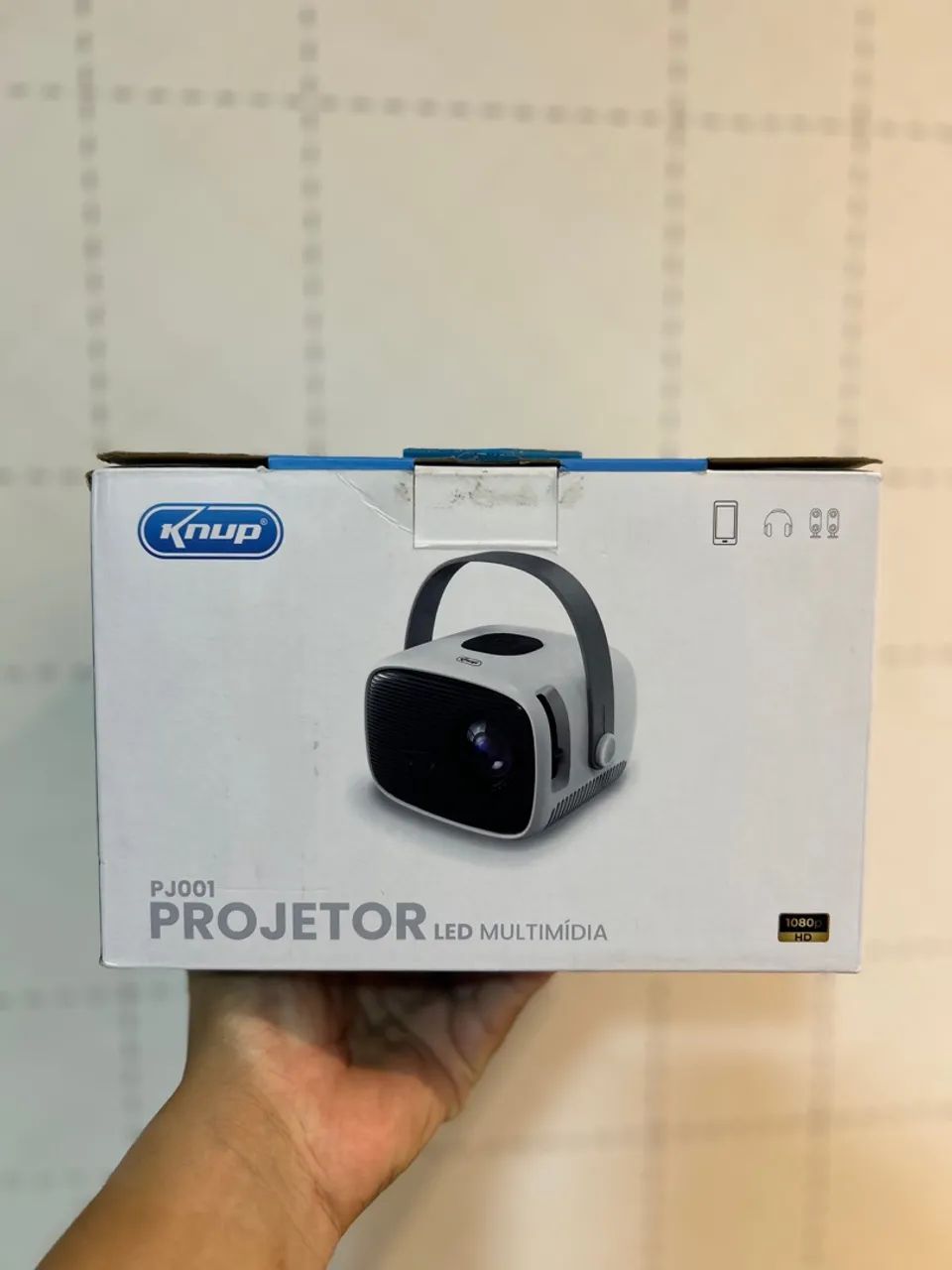 Projetor LED Multimídia Knup PJ001 - 1080p