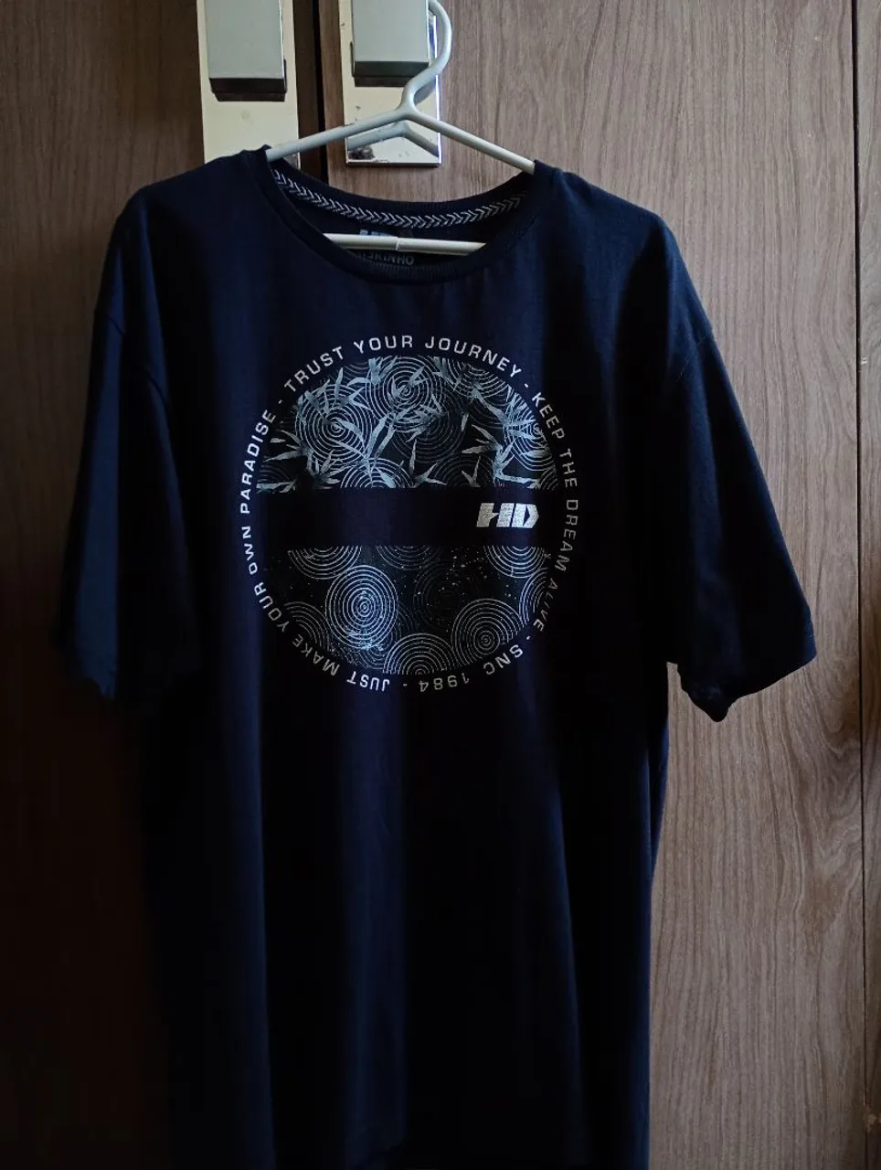 Camiseta HD - Preta - Tamanho GG