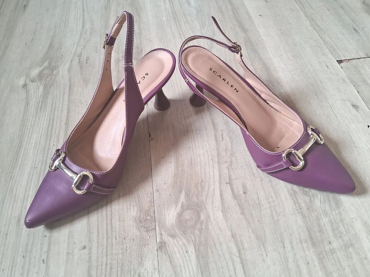 Sapato Scarlen Roxo - Foto 3