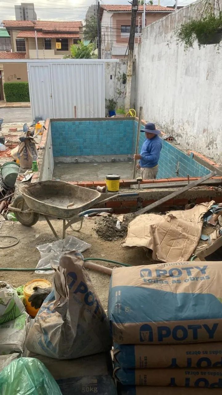 Piscina de concreto,reformas em geral - Foto 5