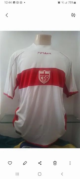 Camisa oficial CRB-AL poker 2005. - Foto 2