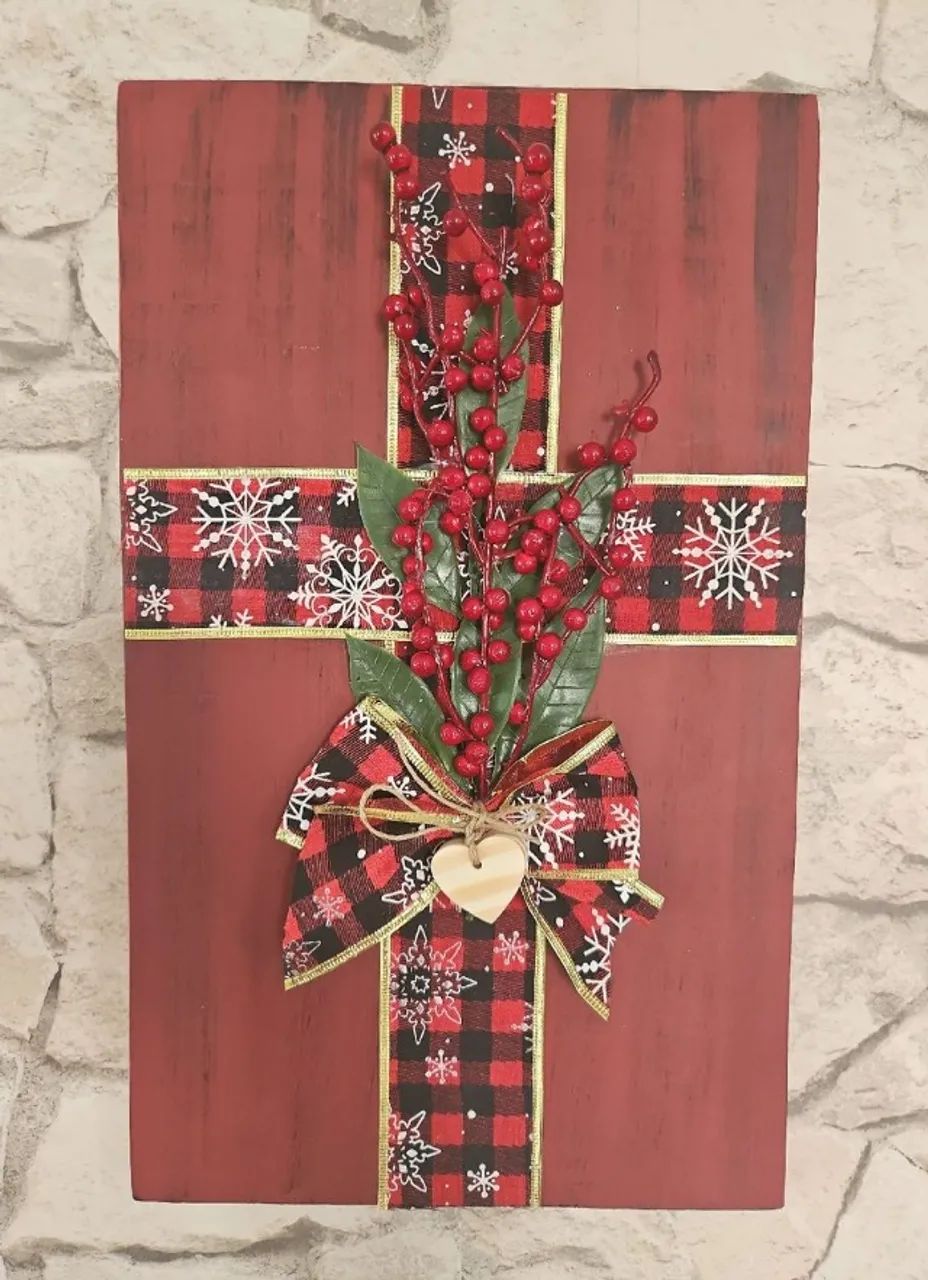 Quadro Natal (vermelho)