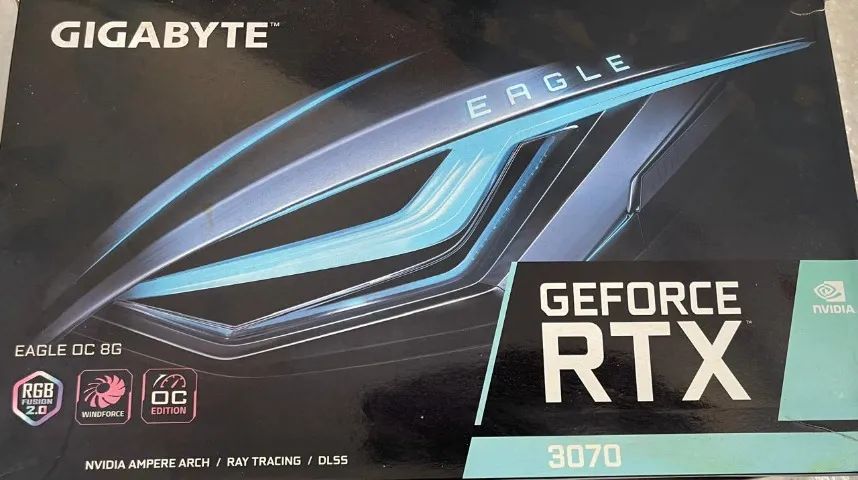 RTX 3070 GIGABYTE GEFORCE 8GB EAGLE - Foto 2