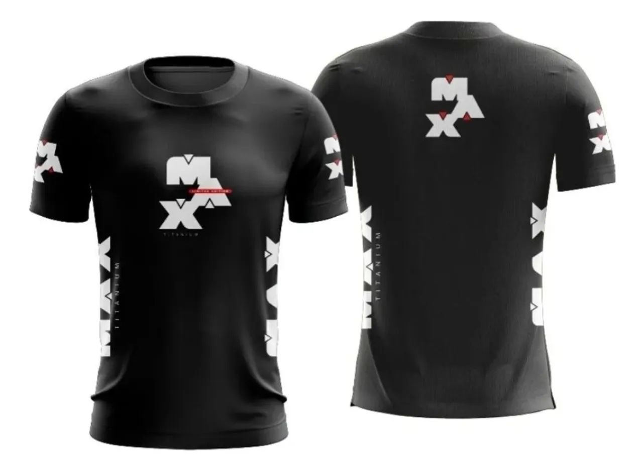 Camisetas MAX Titanium e Predathornn - Foto 2