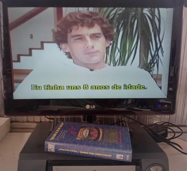 FITA VHS AYRTON SENNA ORIGINAL - Foto 2