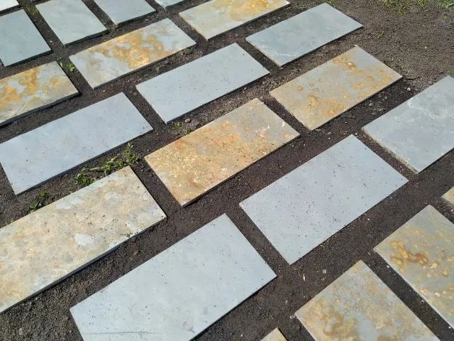 Kit 5 peças Pisante Grama 30X60 cm - Foto 6