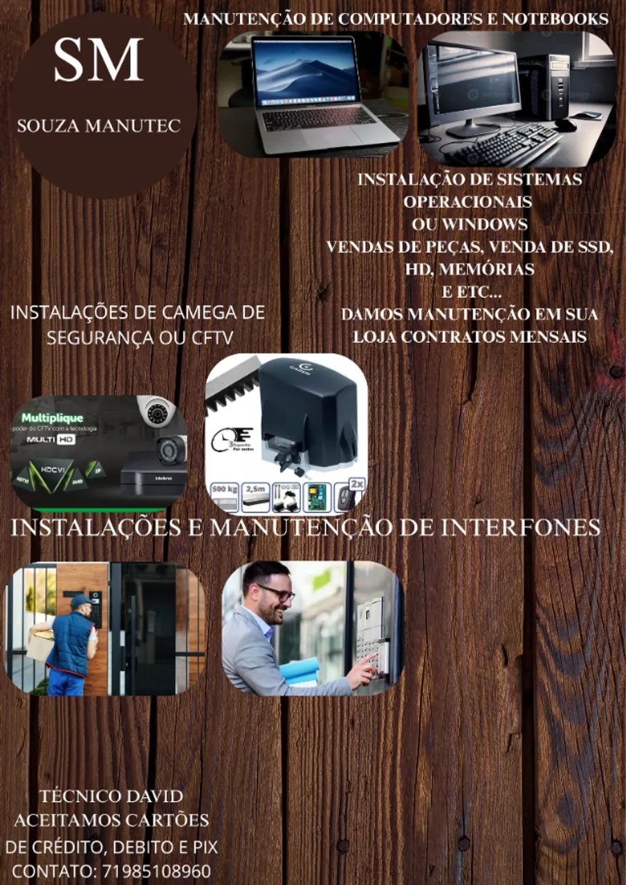 VENDAS DE COMPUTADORES, NOTEBOOKS E SERVIÇOS TI - Foto 3