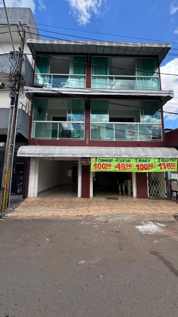 Loja comercial reformada de 30m² QS 14 Cj 06 Lt.17 Riacho Fundo II Brasília DF