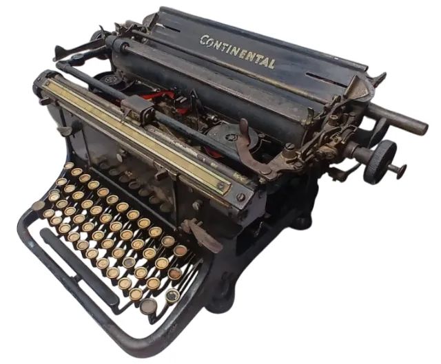 Máquina de Escrever Continental Antiga - Foto 2