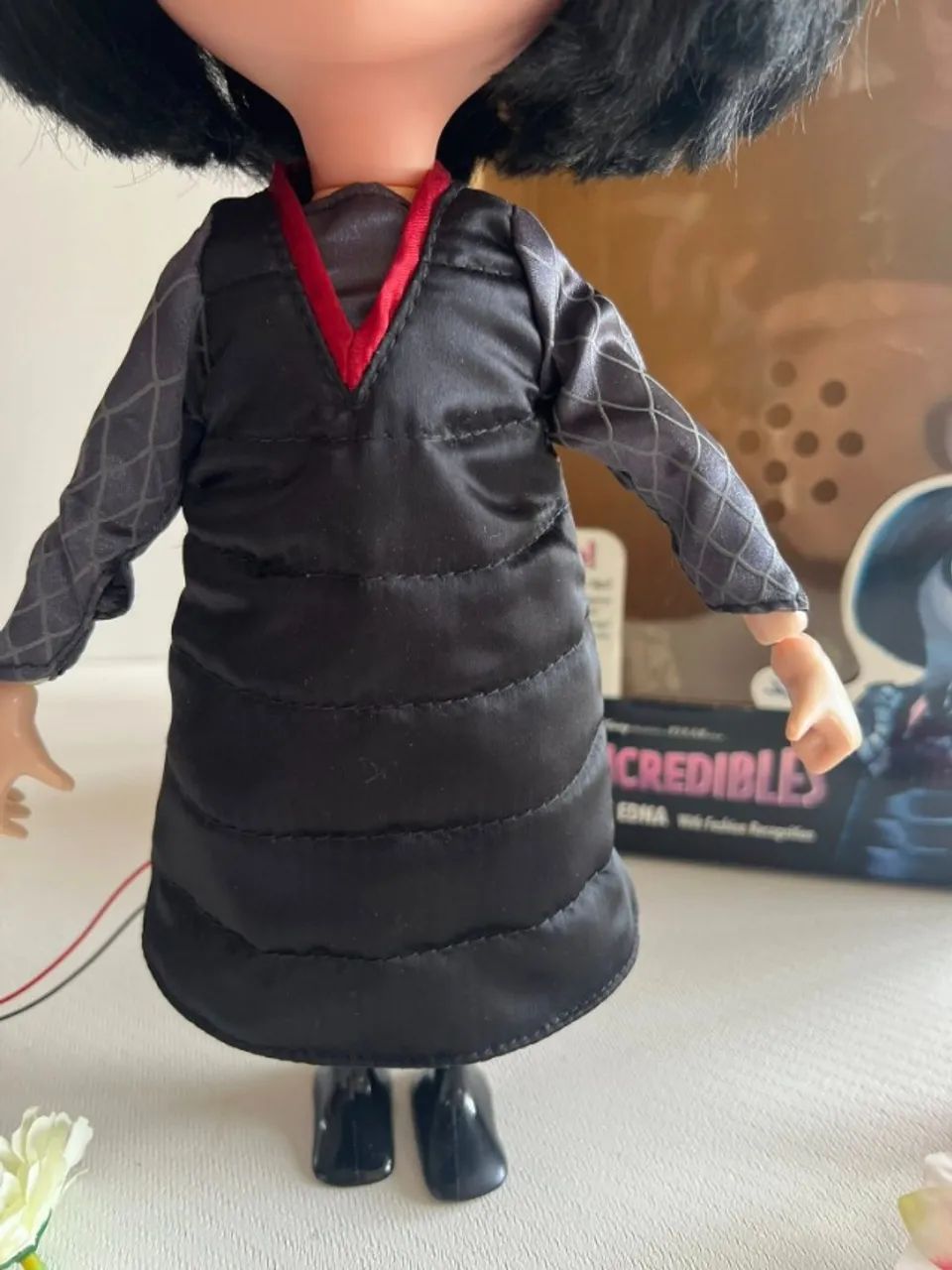 BONECA EDNA OS INCRIVEIS THINKWAY TOYS INTERATIVA, TIRADA DA CAIXA SO PRA TESTAR, FALA VAR - Foto 5