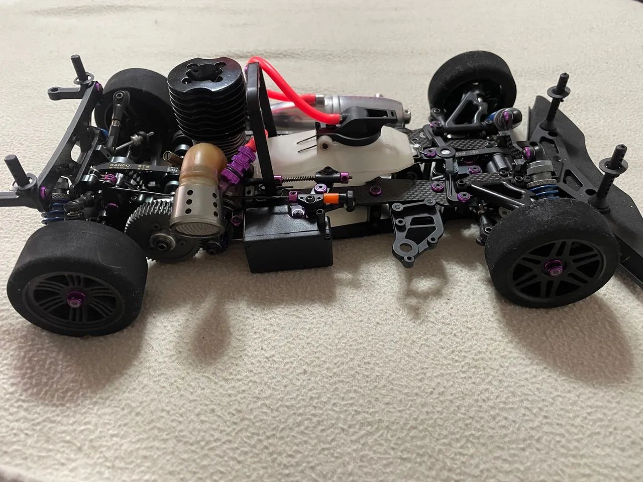 Automodelo Mugen Seiki MTX5 Ferrari 458 1/10 - Foto 4