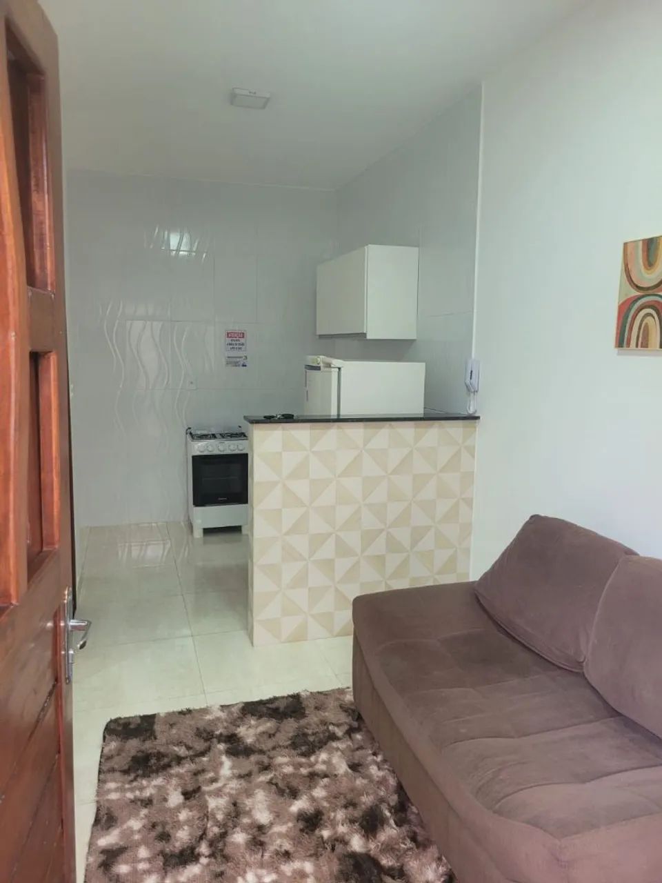 Alugo apartamento tipo kitnet mobiliado  - Foto 4