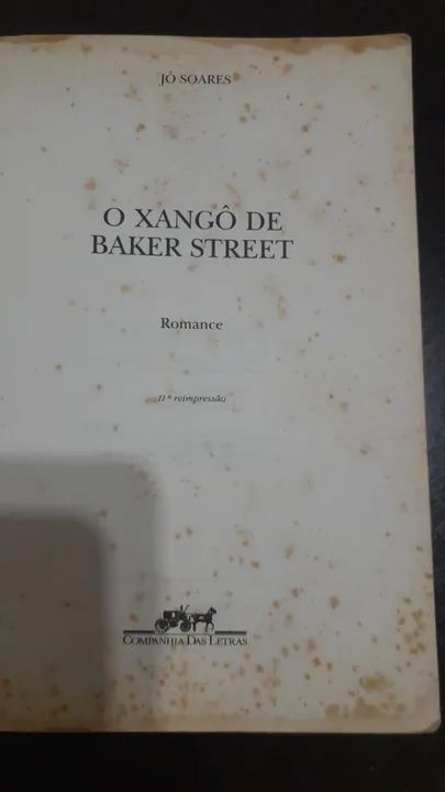 Livro O Xangô de Baker Street - Foto 4
