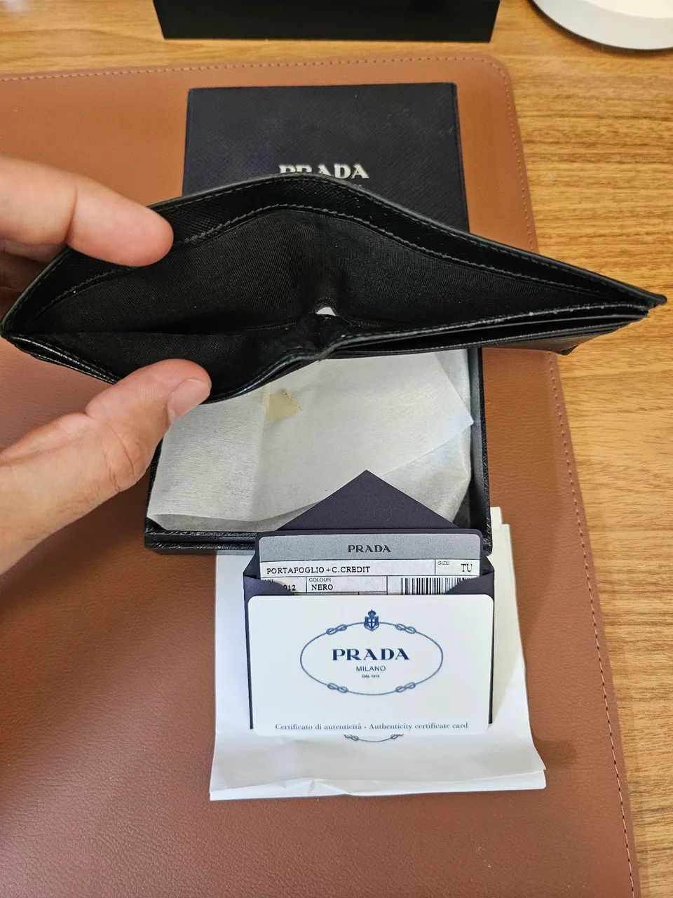 Carteira Masculina Prada - Foto 5
