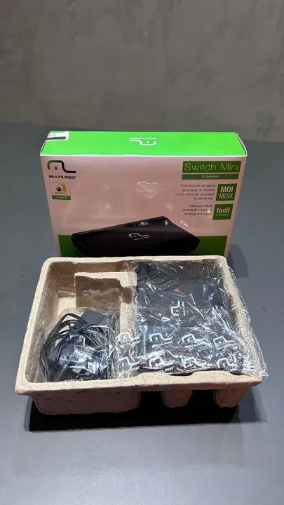 Switch Mini 8 Portas Multilaser - Foto 3