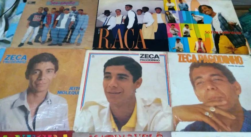 Lote 9 Lp's disco vinil Pagode variados 1 - Foto 3