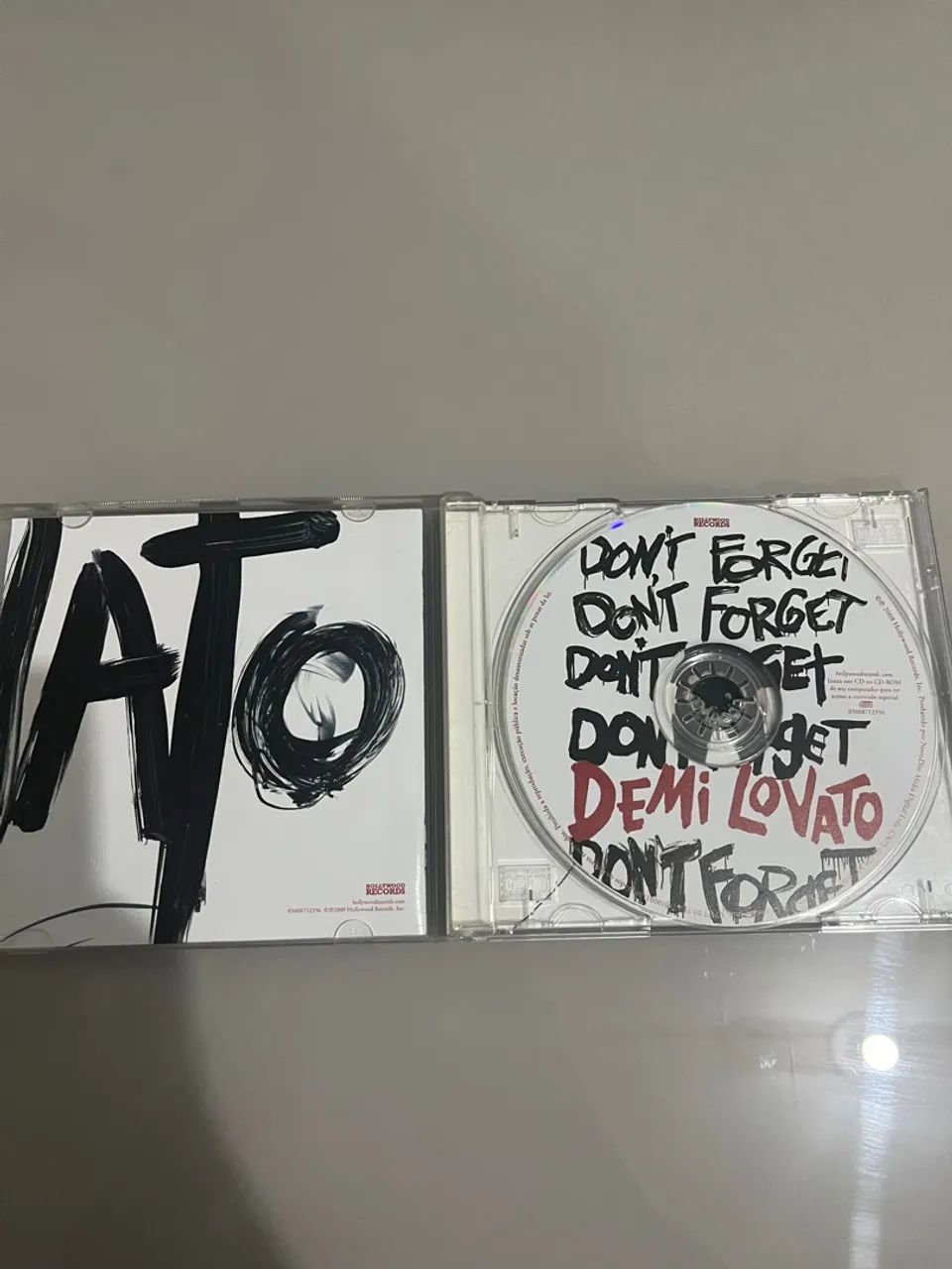 CD Demi Lovato - Dont Forget Original - Foto 2