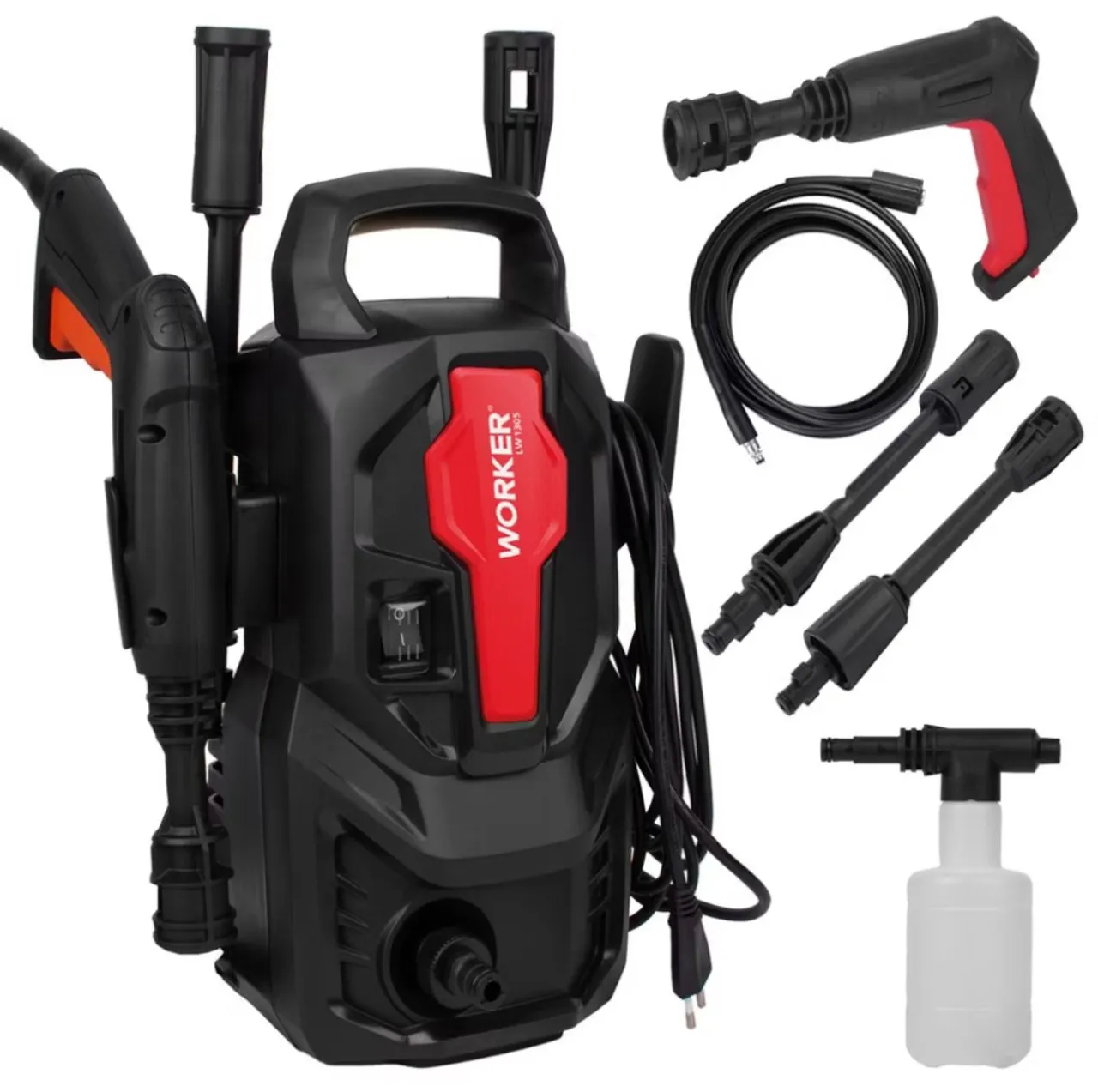 Lavadora de Alta Pressão Worker 1400W - Peça já!