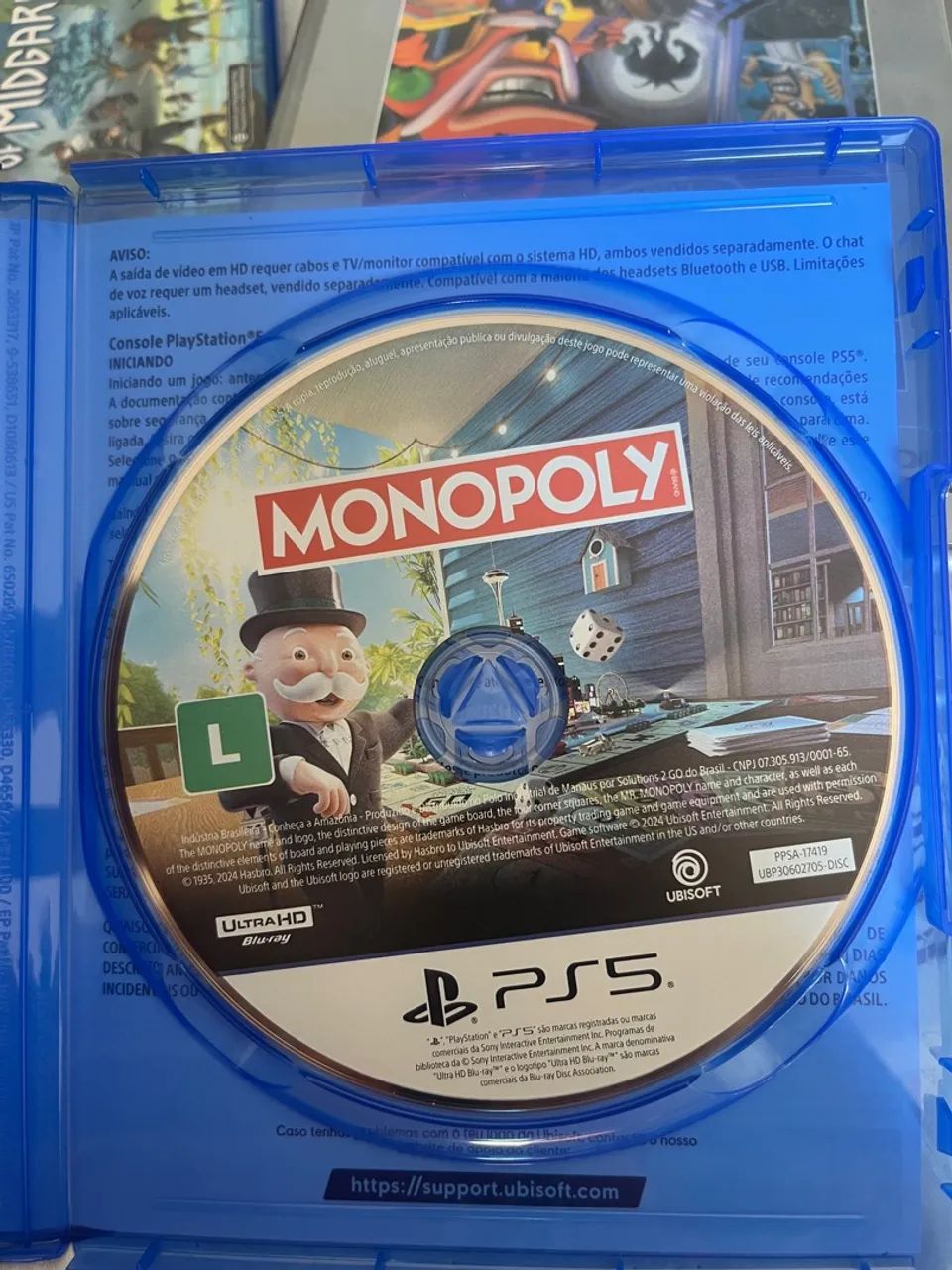 Jogo Monopoly para Playstation Jogos de Vídeo Game Santa