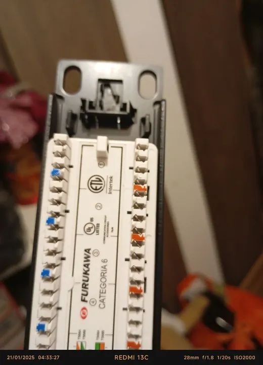Conector RJ45 Furukawa Cat 6 - Novo