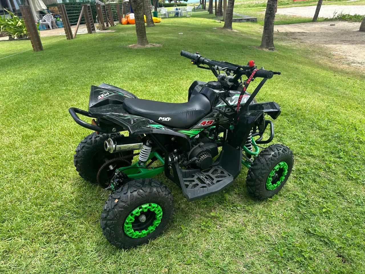 Quadriciclo Infantil MXF 49cc Super Novo e pouquíssimo usado - Foto 3