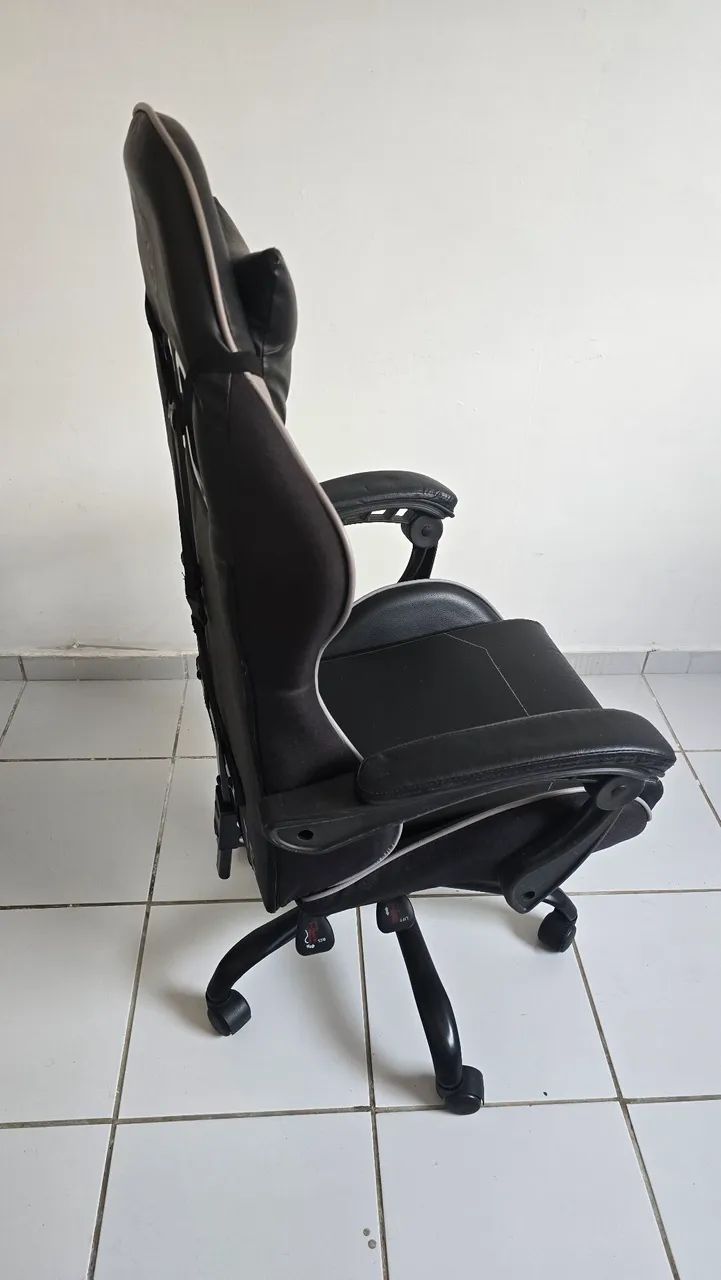 Cadeira Gamer Preta - Foto 3