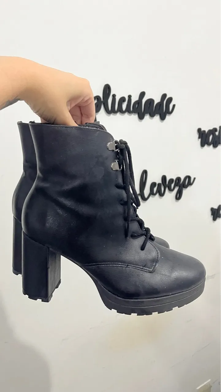 Bota Feminina Preta