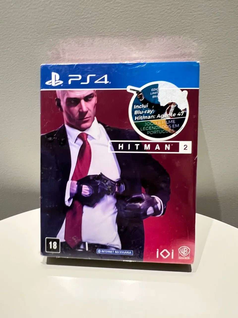 Hitman 2 - PS4 NOVO LACRADO ( com detalhes no lacre ) 