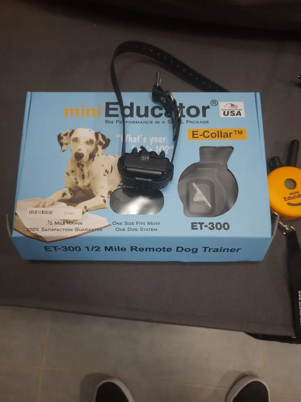 Coleira de Treinamento Remoto para Cães Mini Educator ET-300