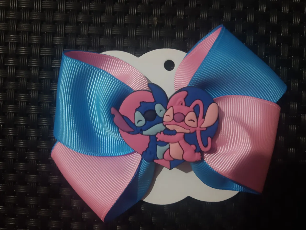 Laço de cabelo Stitch -