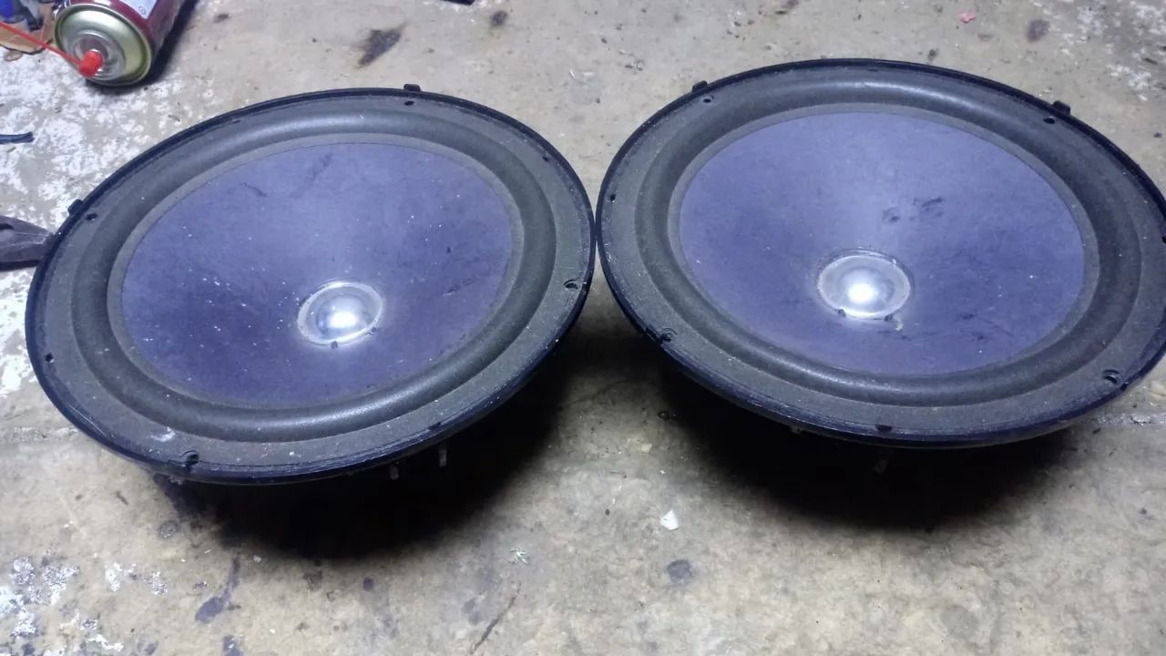 Par de Alto-Falantes de 8 polegadas vintage Gradiente 8 ohms 
