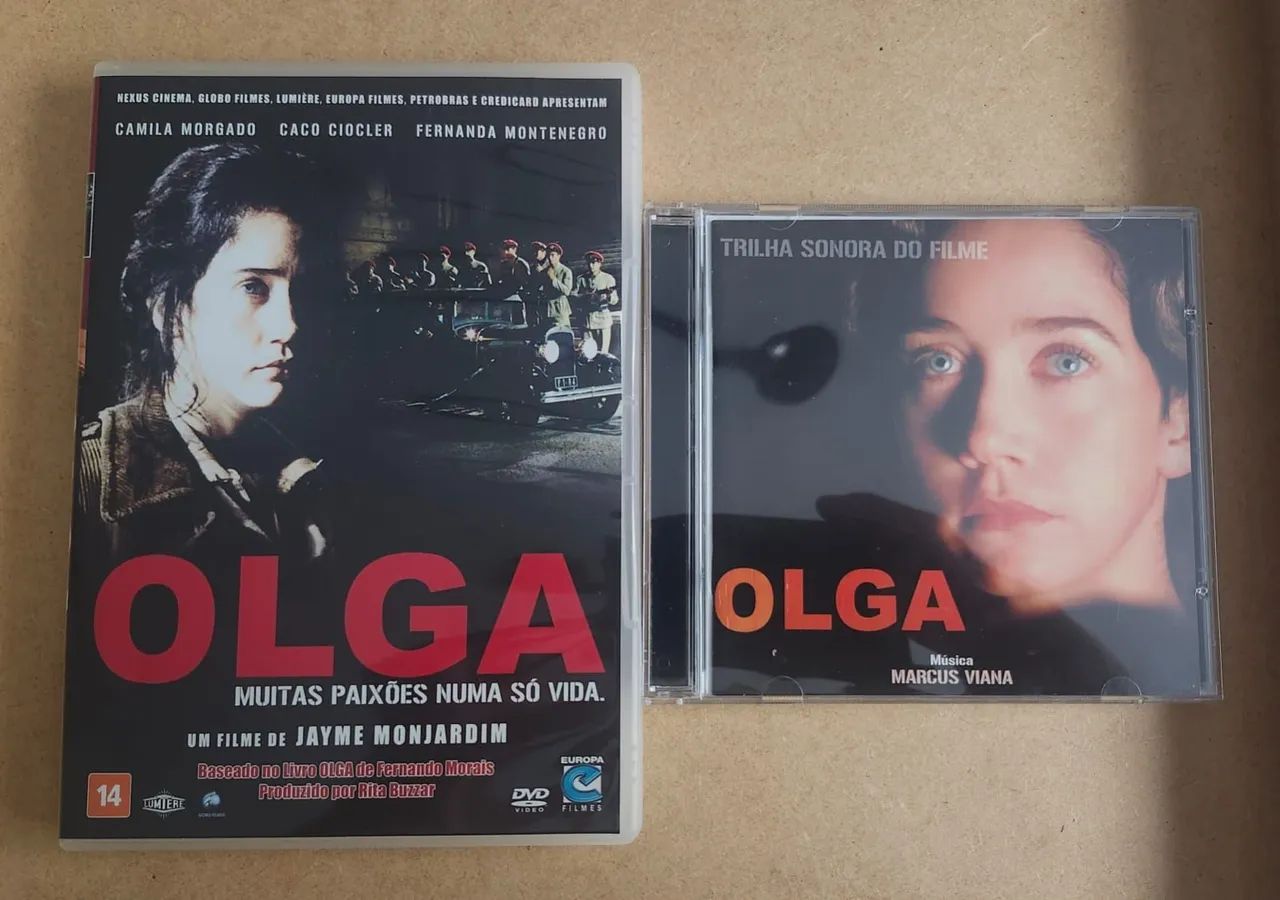 DVD + CD - Olga - Filme de Jayme Monjardim