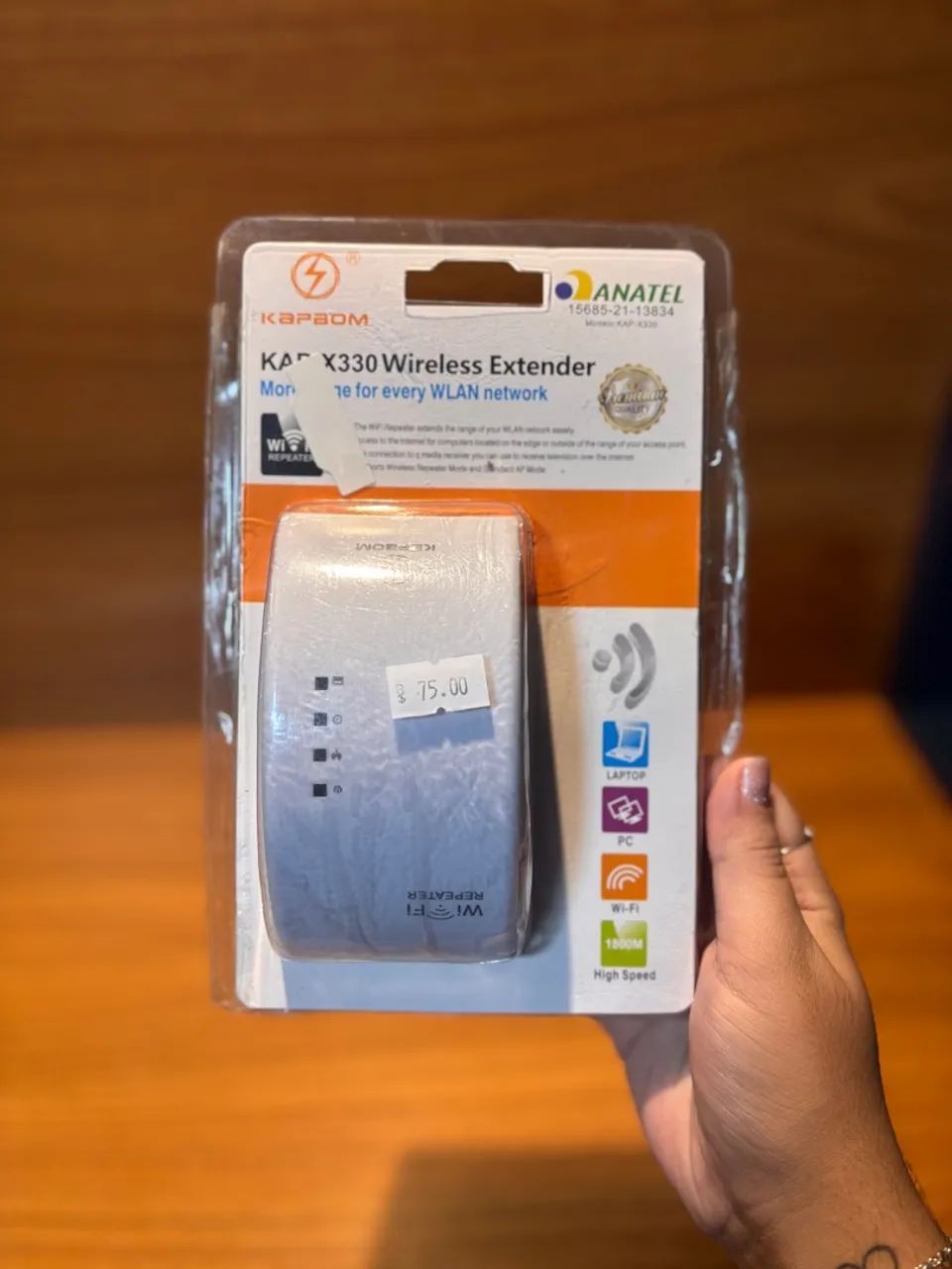 Extensor de Sinal Wi-Fi KAP X330 - Novo