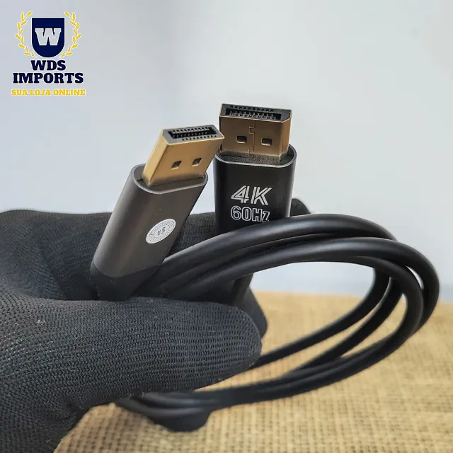 Cabo Displayport x Displayport 1,5M 4k 60hz