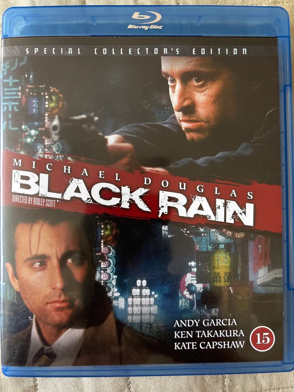Bluray Black Rain de Rossler Scott importado