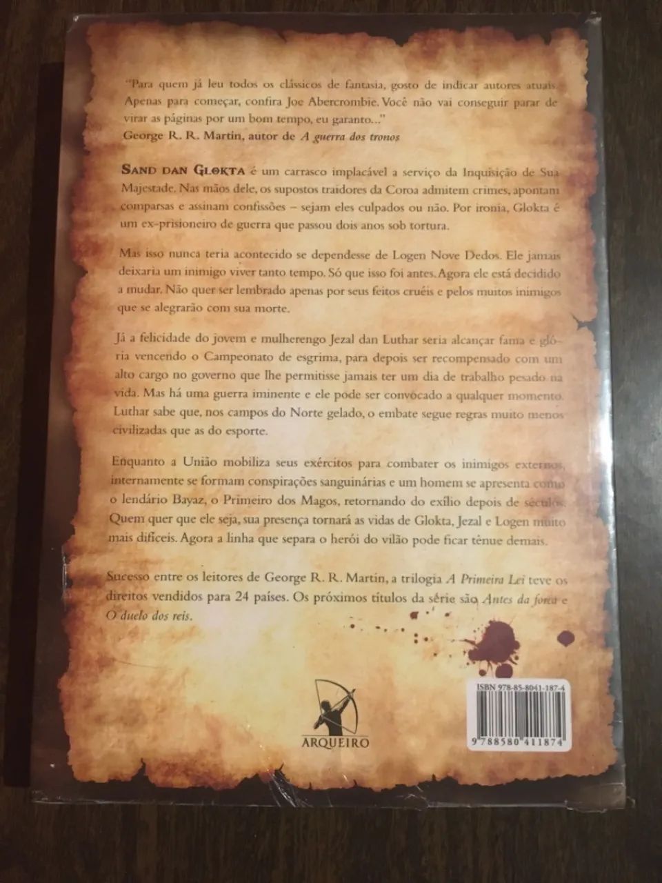 O Poder da Espada - A Primeira Lei - Joe Abercrombie Lacrado - Foto 2