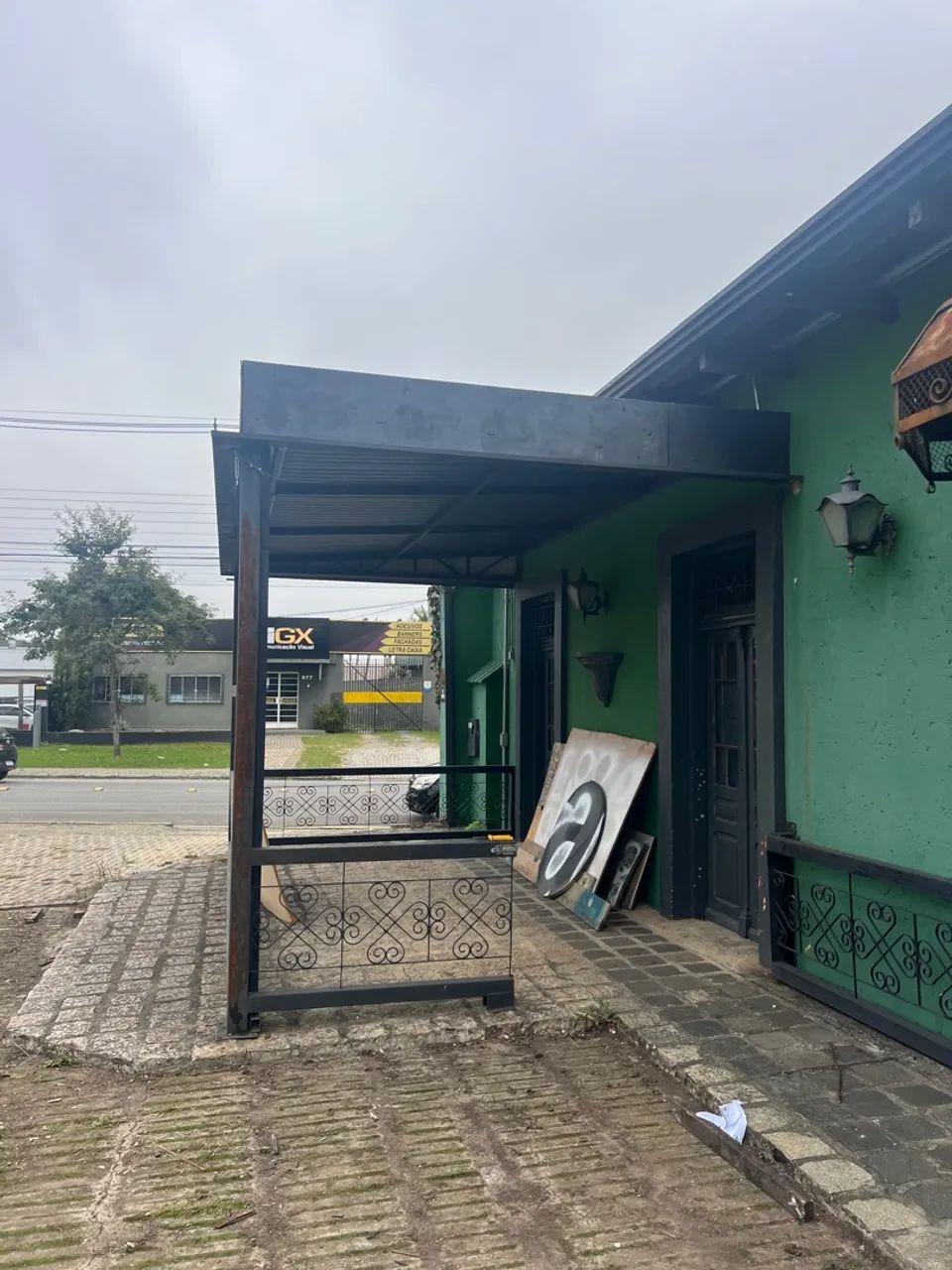 Estrutura de Ferro para Cobertura de Loja 5x3 - Foto 2