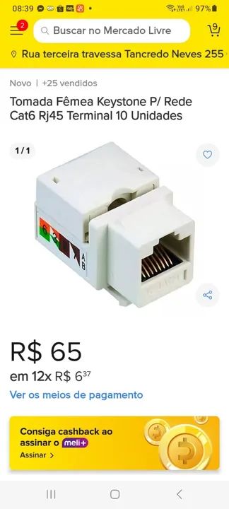 material de eletrica e de internet,pra quem quer utilizar ou revender pra ganhar uma grana - Foto 6