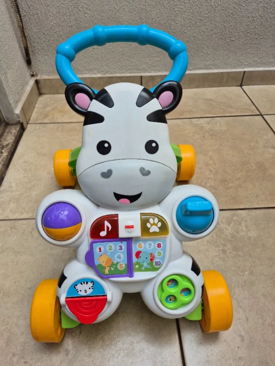 Andador E Apoiador Para Bebês Dlh48 6 Meses+ Fisher Price