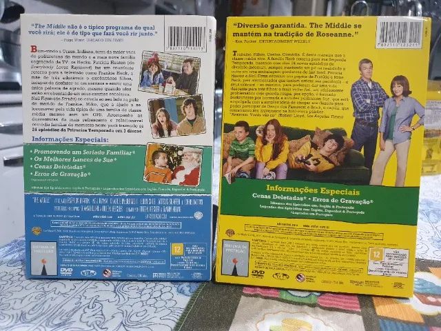 Coleção Box DVD The Middle com 2 temporadas (6 Discos) Original Raridade - Foto 2