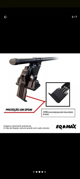 Rack de teto para Chevrolet Astra - Foto 5