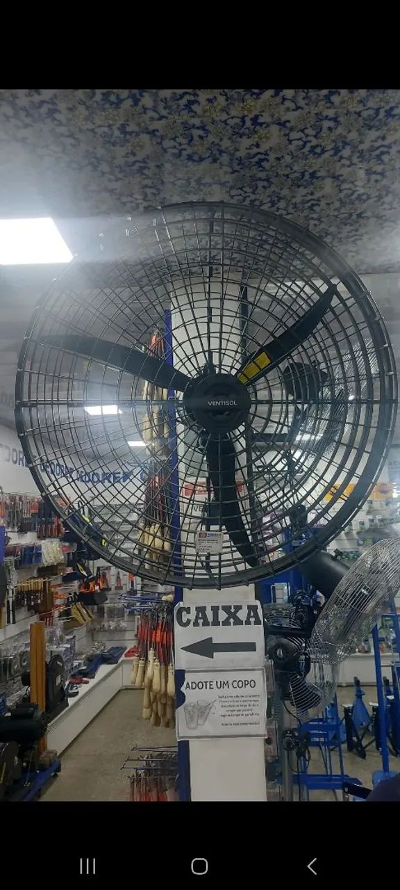 VENTILADOR DE PAREDE 1 METRO 1/2CV 220V VENTISOL