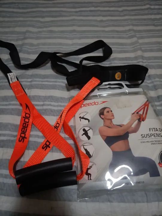 Fita de Suspensão e corda de pular 