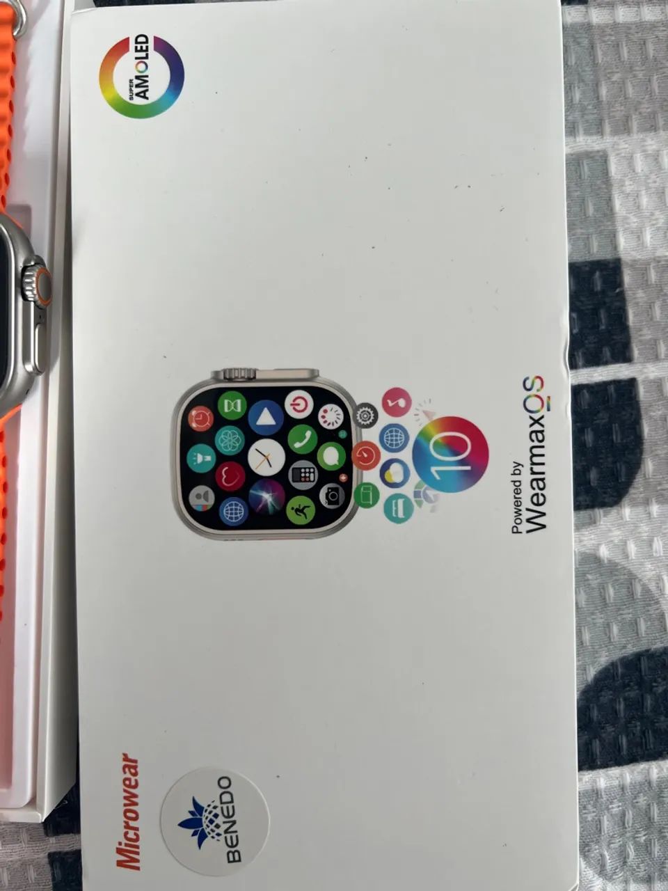 Relógio Smartwatch W69 Ultra Plus 49mm Tela Amoled Series 10 - Foto 5
