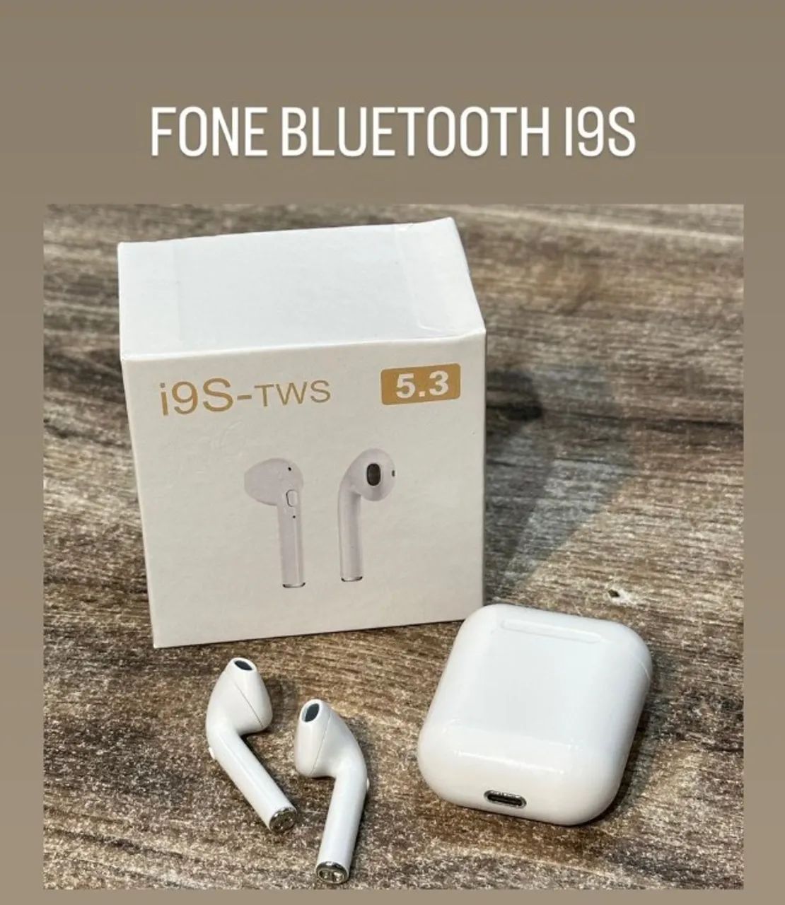 FONE SEM FIO I9S