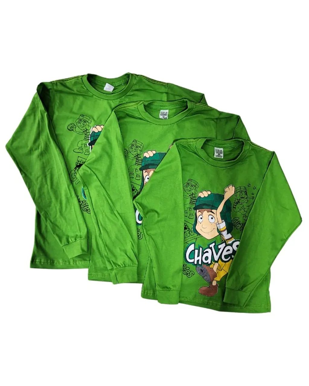 Blusa Manga Longa Chaves Inverno TAM 4 - Foto 2
