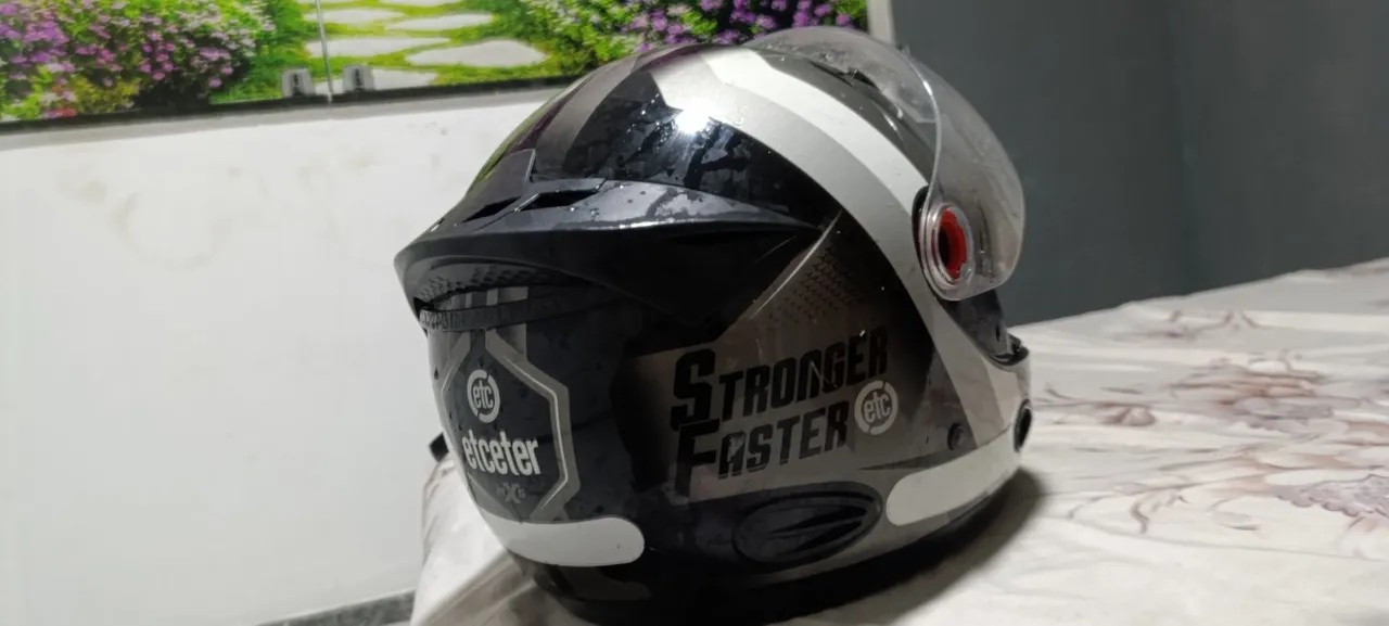 Capacete Para Moto Integral Etceter Stronger Faster _ Tamanho do capacete 62