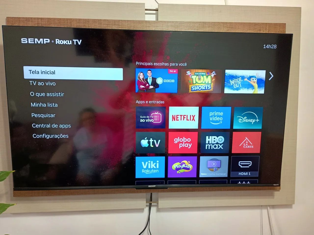 TV Semp Roku 50 polegadas 64302954922625120