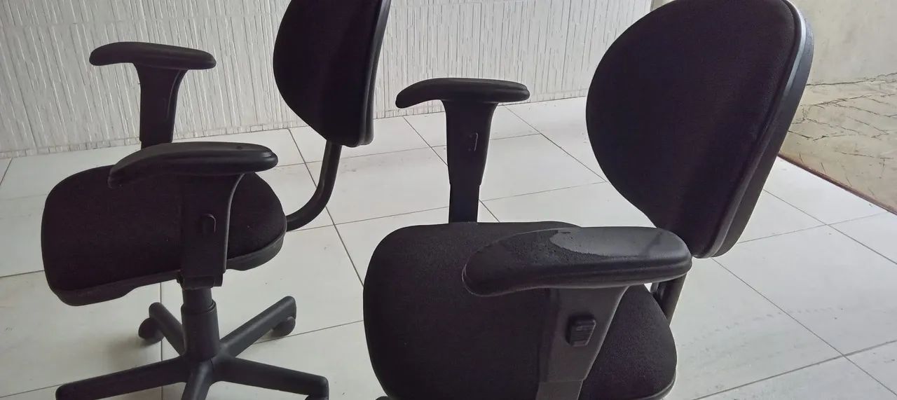 Cadeiras  de escritorio 05 unidades  - Foto 3