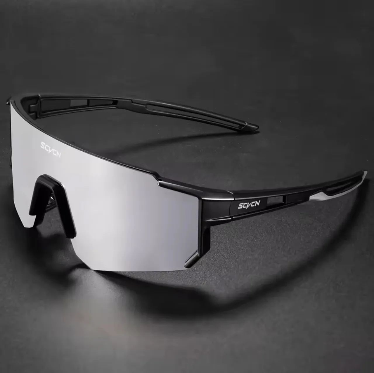 Óculos Scvcn prateado prata 